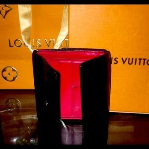 Auth Louis Vuitton Epi Wallet
